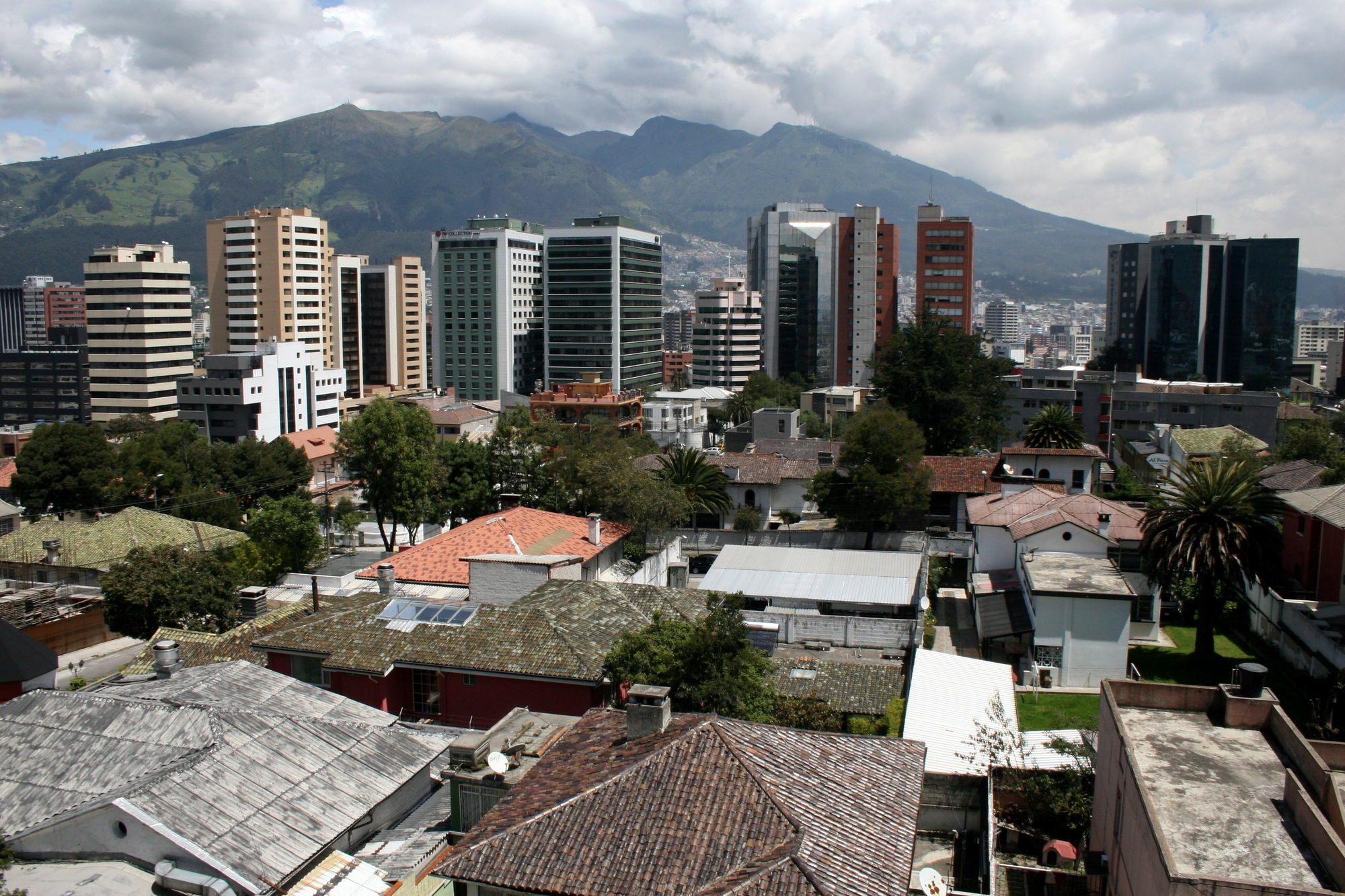 Hostal De La Mancha Quito Exteriér fotografie